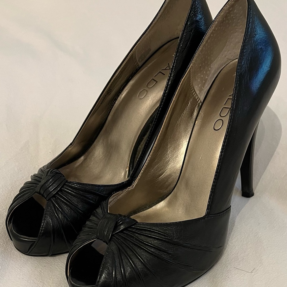 ALDO Vintage Inspired Peep-toe High Heel Shoes